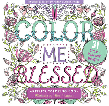 COLOR BOOK COLOR ME BLESSED
