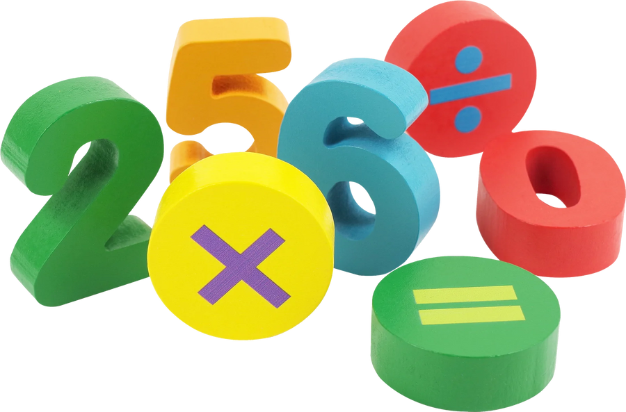 NUMBERS KIDS WOODEN PUZZLE