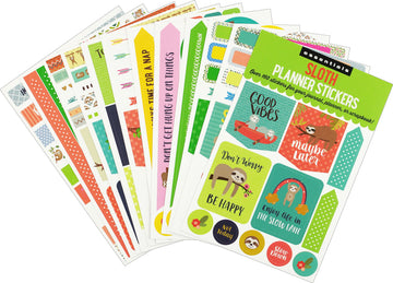 PLANNER STICKERS - SLOTHS