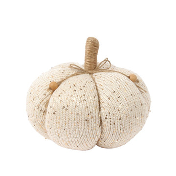 KNITTED SHIMMER PUMPKIN
