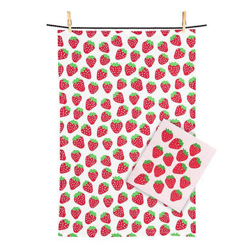 STRAWBERRIES CLOTH/TOWEL SET