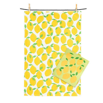 LEMONS CLOTH/TOWEL SET
