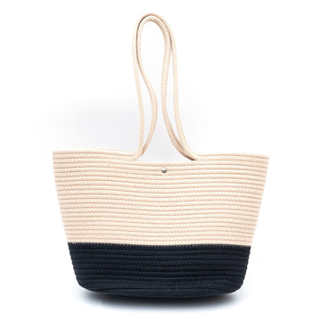 COTTON 2 TONE SHOP BAG