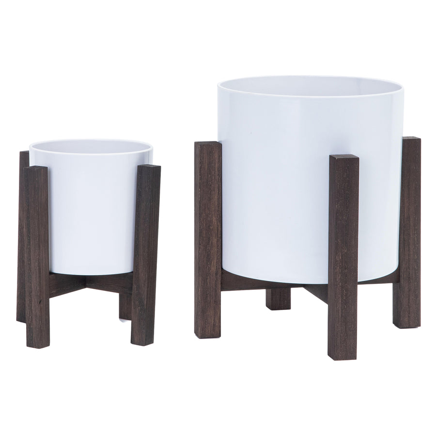 PLANT STAND WITH POT