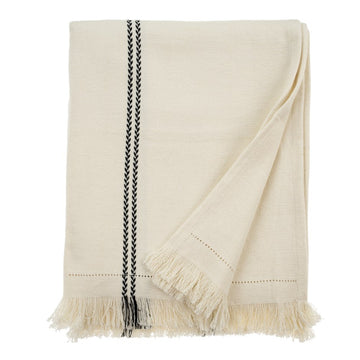 MONTCLAR SATIN WEAVE THROW
