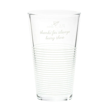 I LOVE YOU DAD PINT GLASS