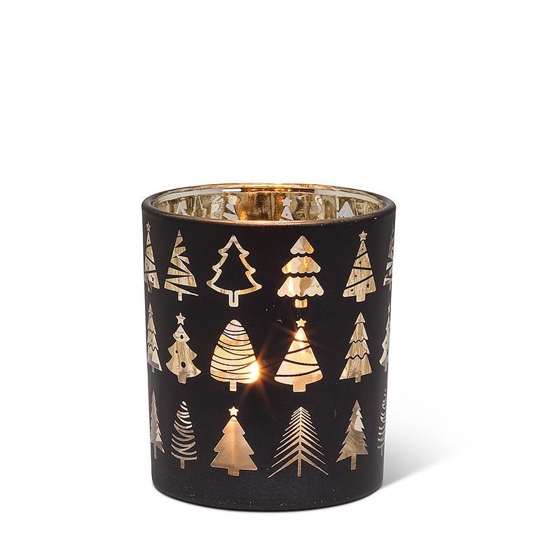 ALLOVER TREE TEALIGHT