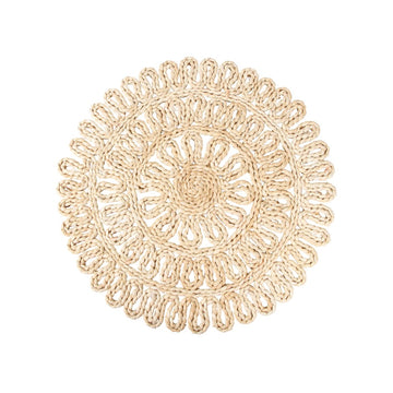 ARCHIVE NATURAL ROUND PLACEMAT