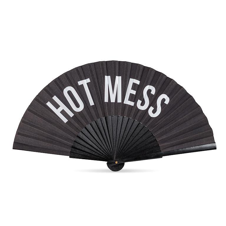HOT MESS HAND FAN