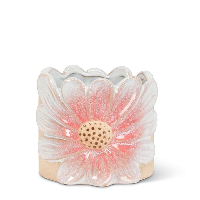 SM PINK DAISY PLANTER