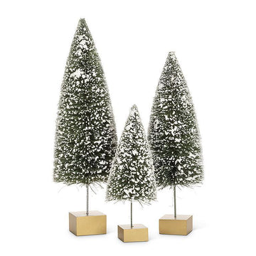 SNOWY BOTTLE BRUSH TREE