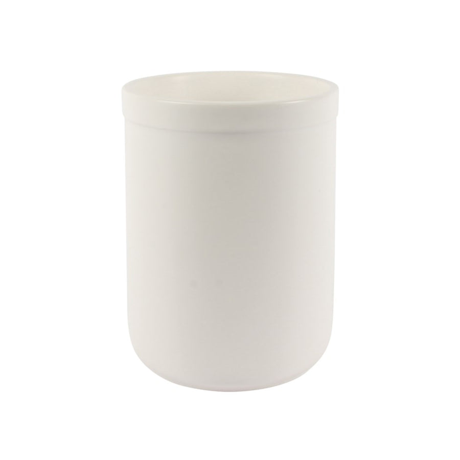 STONEWARE UTENSIL CROCK