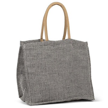 HERRINGBONE TOTE
