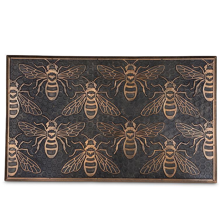 BEE GRID DOORMAT