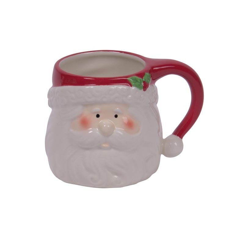 SANTA SHAPED MUG