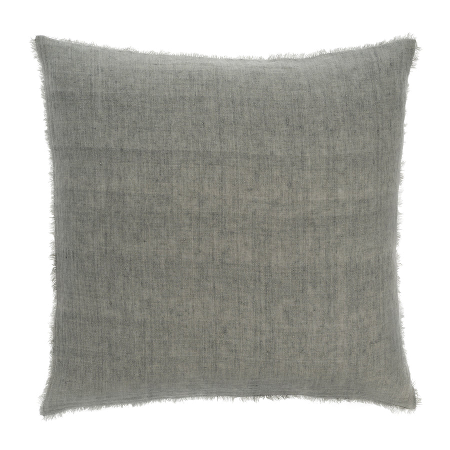 LINA LINEN PILLOW GREY