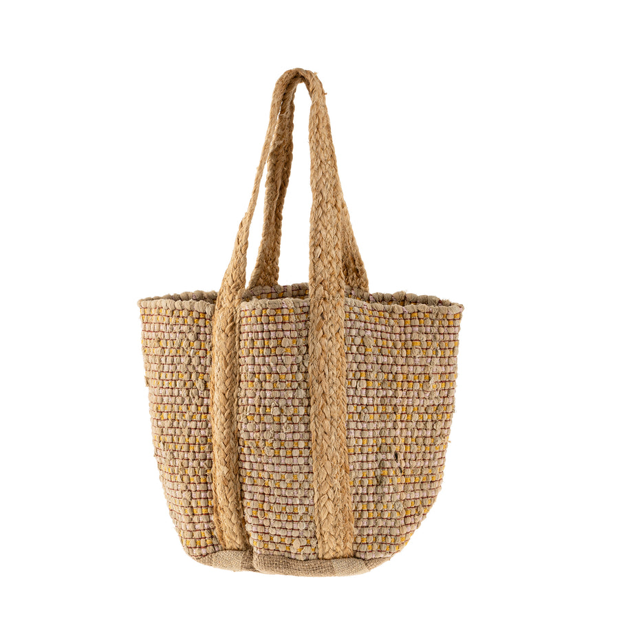 COZUMEL BASKET TOTE MARIGOLD