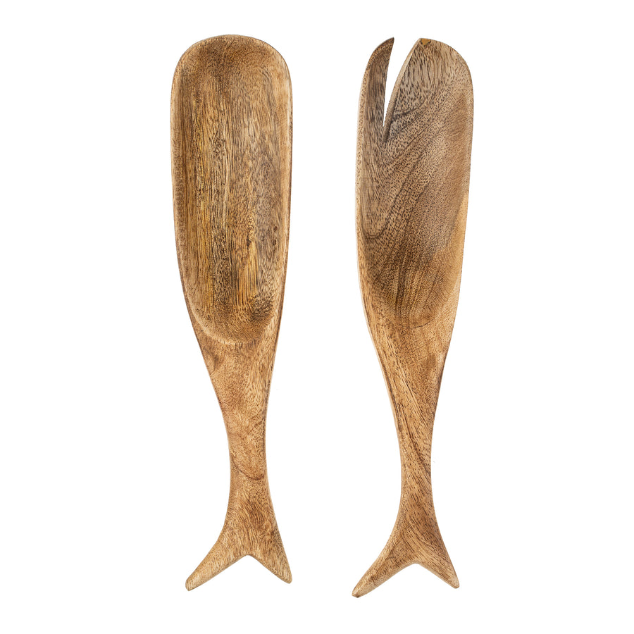FISH SALAD SERVERS S/2