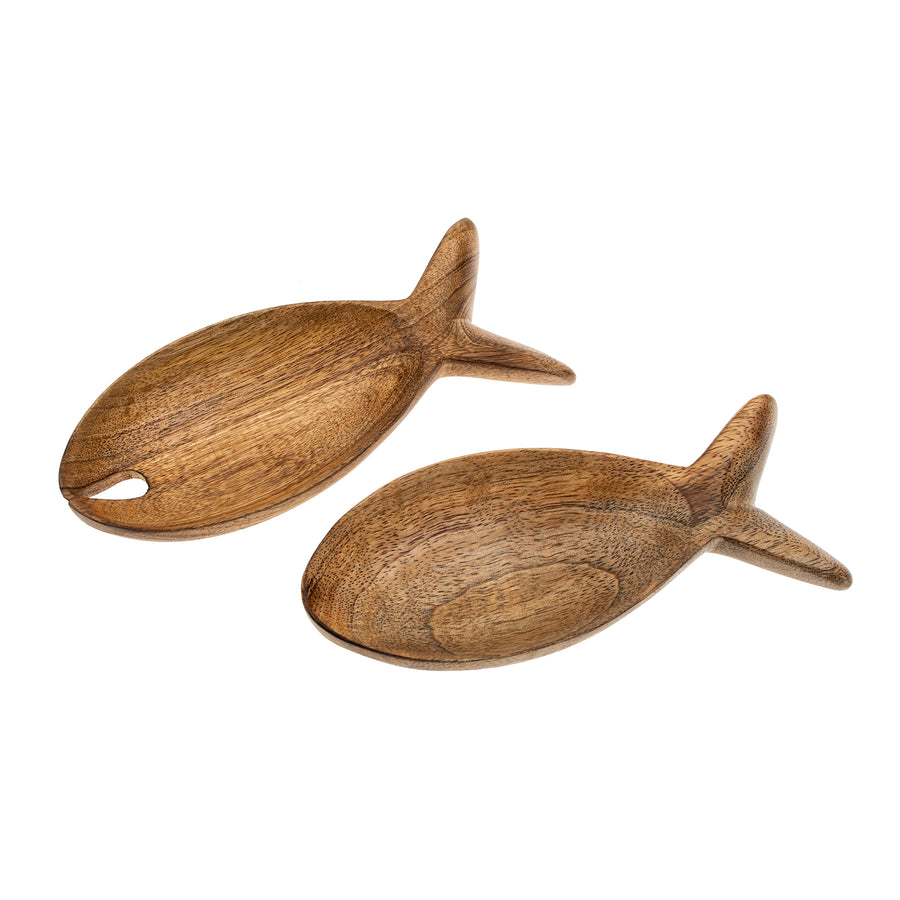 FISH SALAD SERVERS S/2