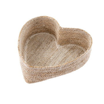 HEART SEAGRASS BASKET