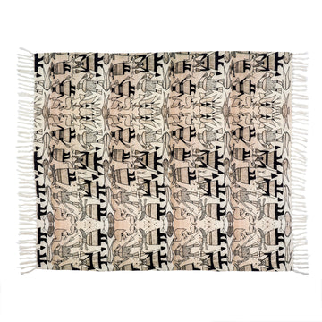 ZUMI PRINTED THROW