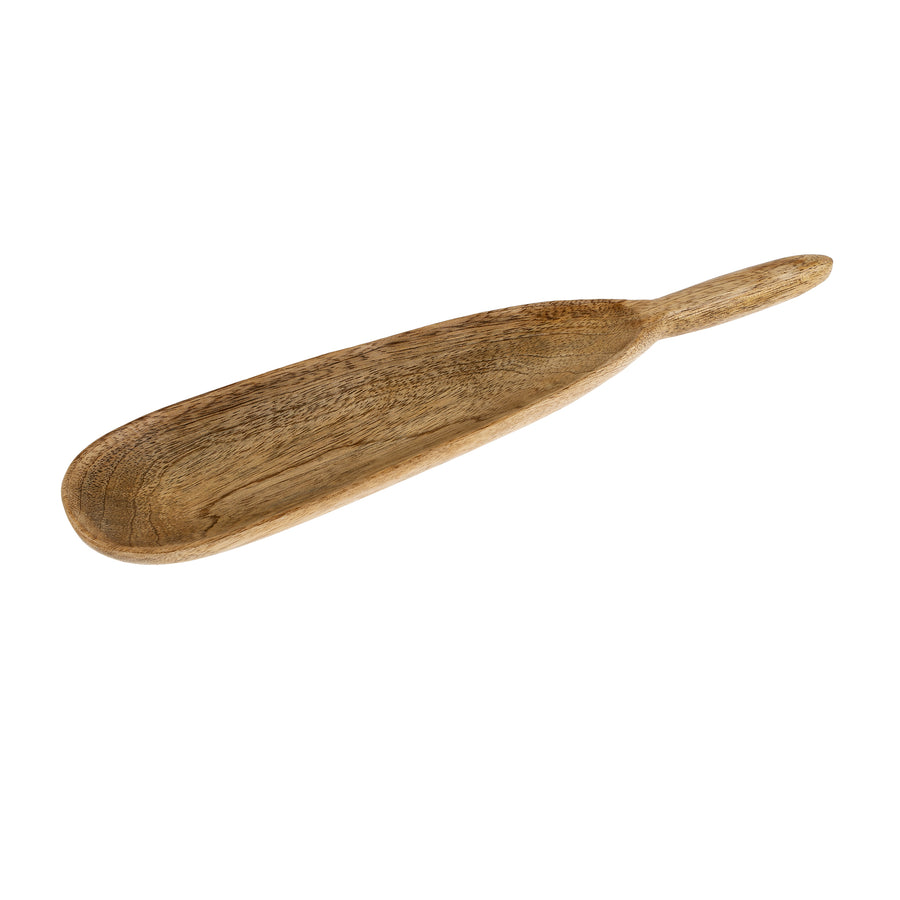 PADDLE SERVING DISH OVAL