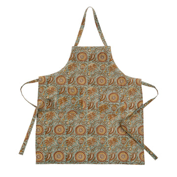 DAHLIA BLOCK PRINT APRON