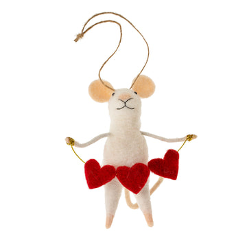 ORN - HEART FULL MOUSE