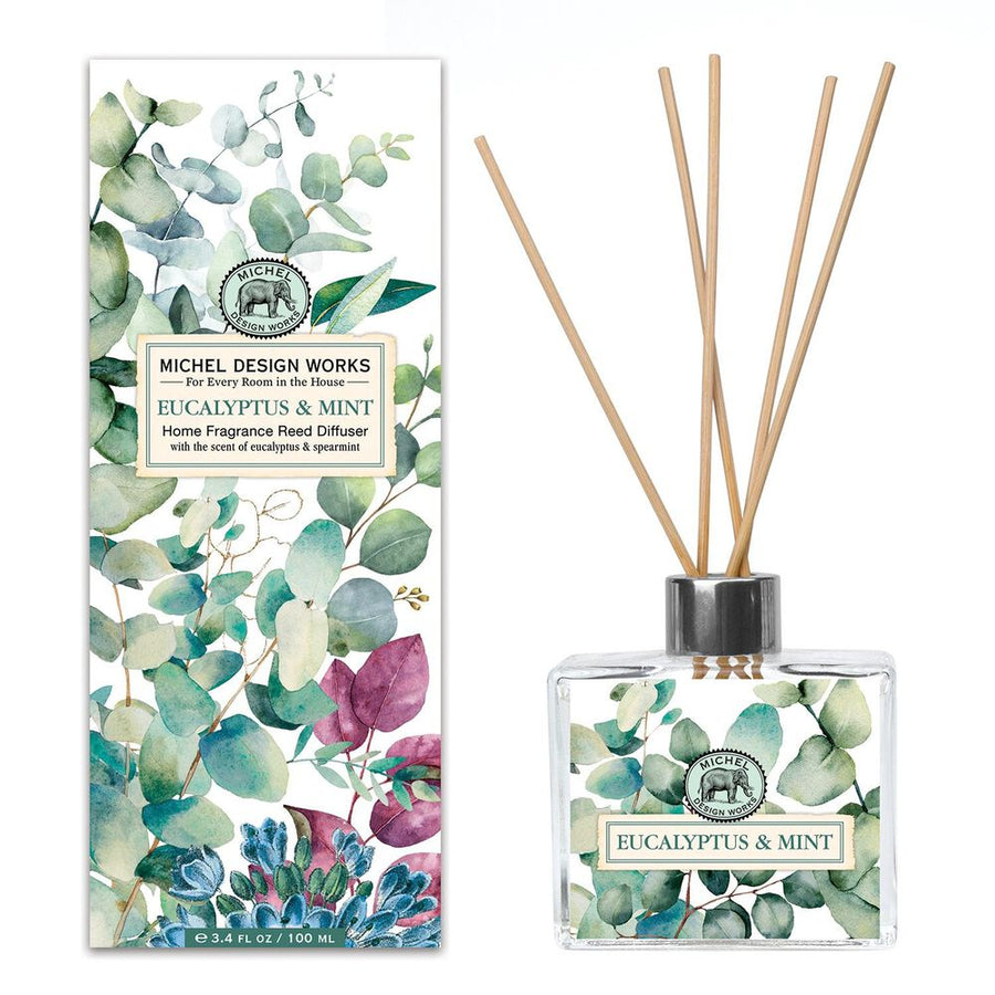 EUCALYPTUS AND MINT HOME FRAGRANCE REED DIFFUSER