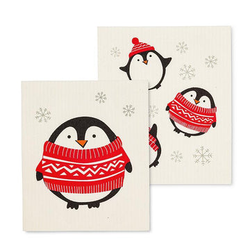 CLOTHS - HOLIDAY PENGUINS