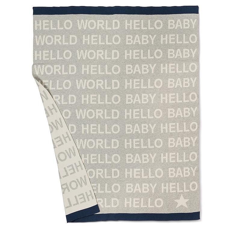 HELLO BABY THROW