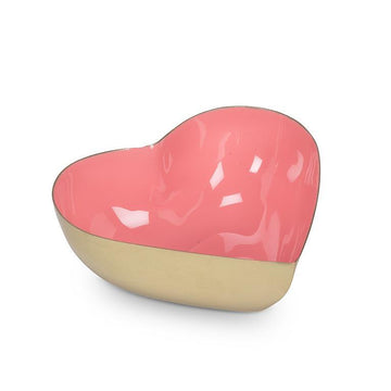 HEART ENAMEL BOWL