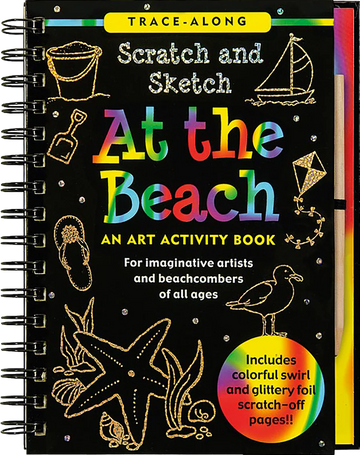 SCRATCH & SKETCH AT THE BEACH