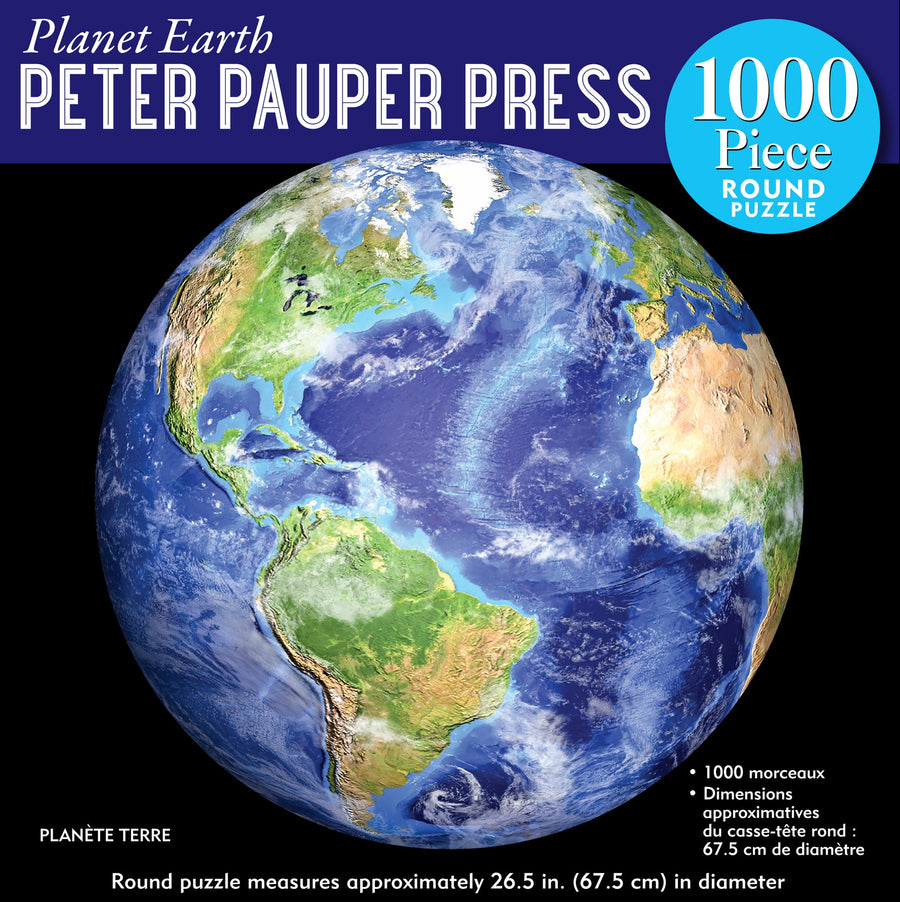 PUZZLE - ROUND PLANET EARTH