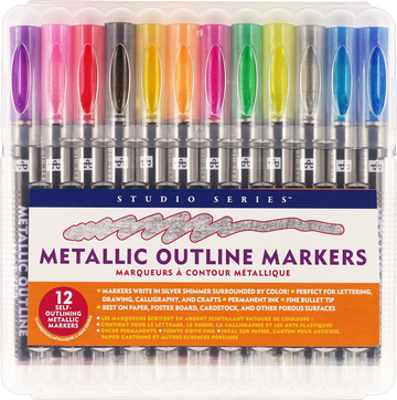 METALLIC OUTLINE MARKERS