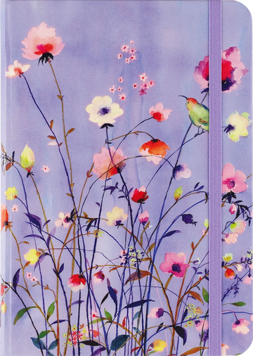 SMALL JOURNAL - LAVENDER WILDFLOWERS