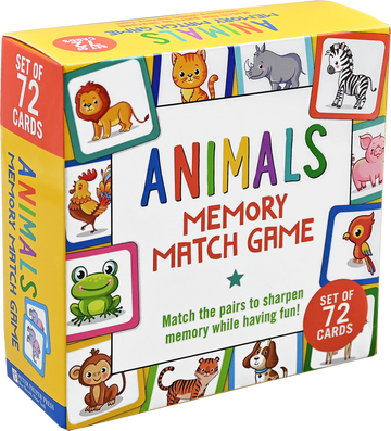 MEMORY MATCH GAME ANIMALS