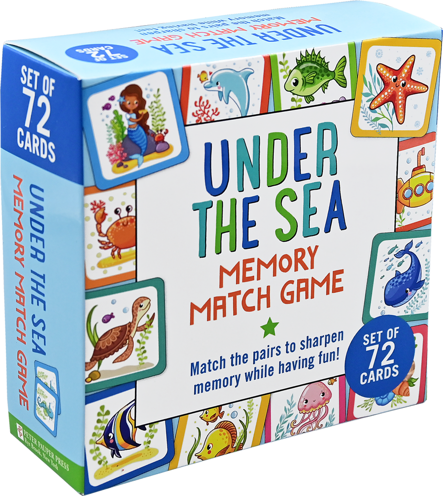 MEMORY MATCH GAME UNDER THE SEA