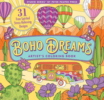 COLOR BOOK BOHO DREAMS