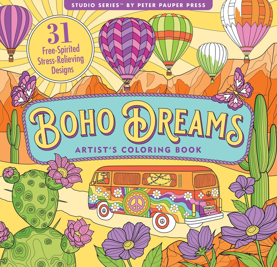 COLOR BOOK BOHO DREAMS