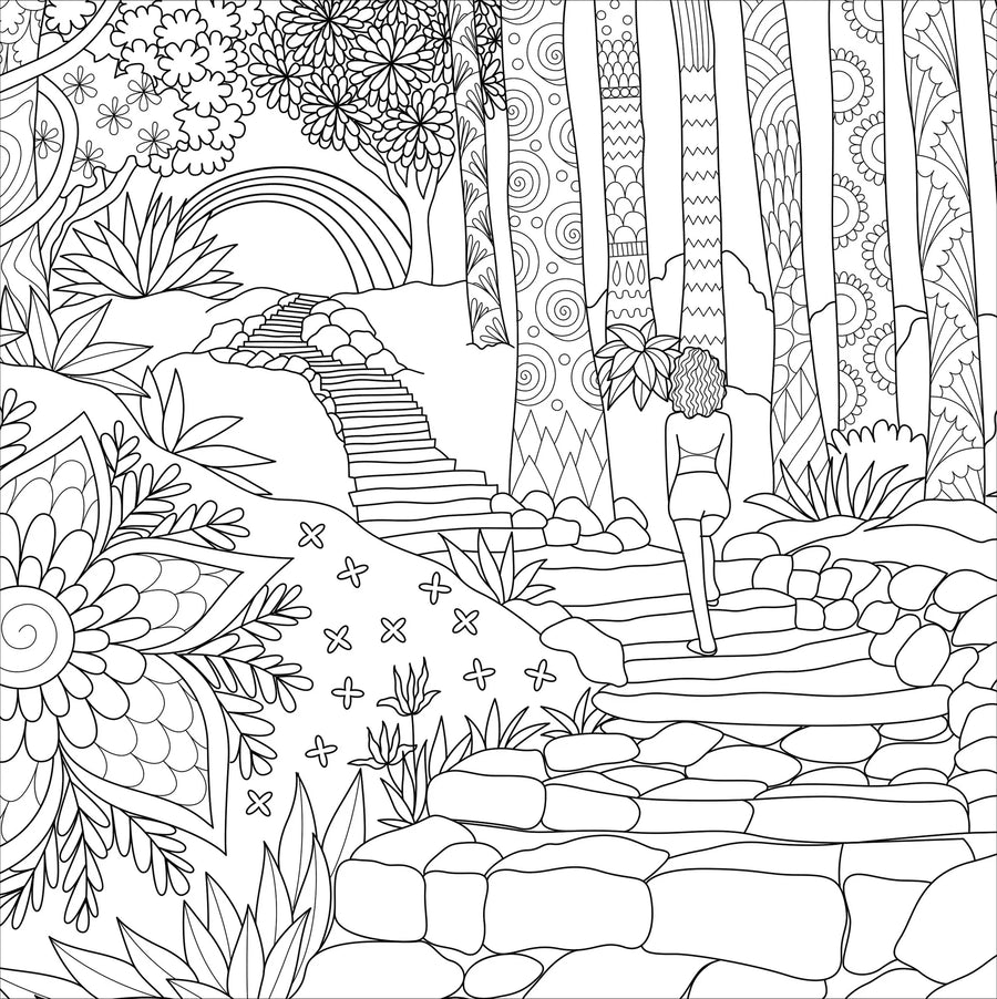 COLOR BOOK BOHO DREAMS