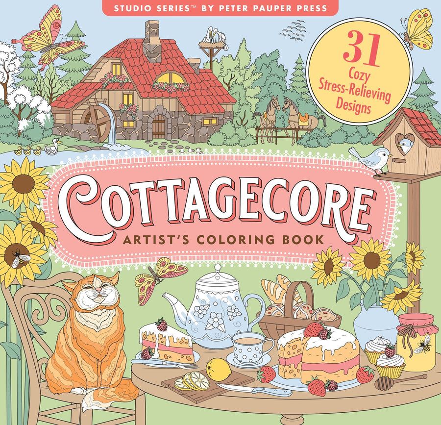 COLOR BOOK COTTAGECORE