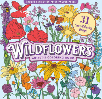 COLOR BOOK WILDFLOWERS