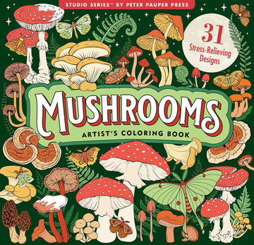 COLOR BOOK MUSHROOMS