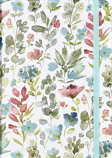 SMALL JOURNAL - FLORAL WATERCOLOR
