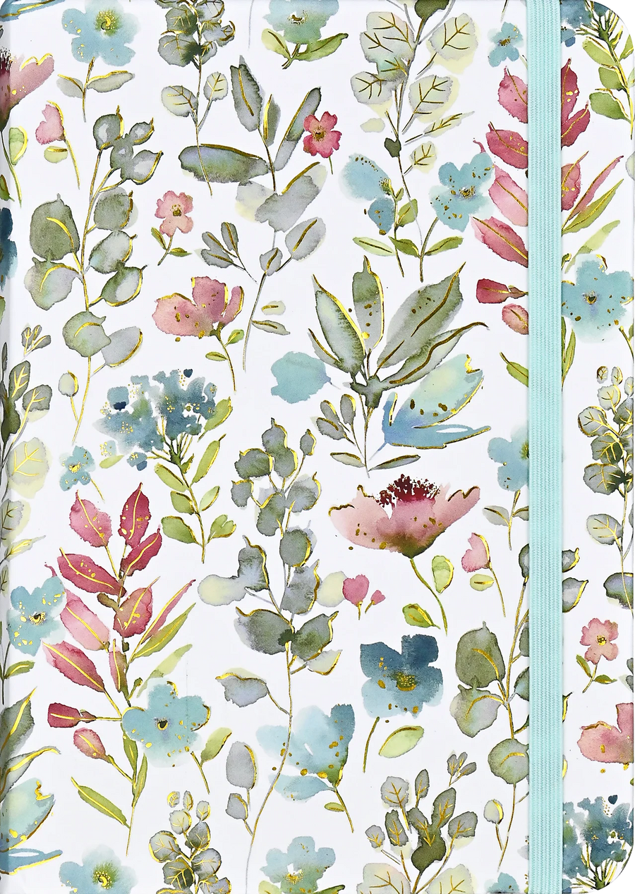 SMALL JOURNAL - FLORAL WATERCOLOR