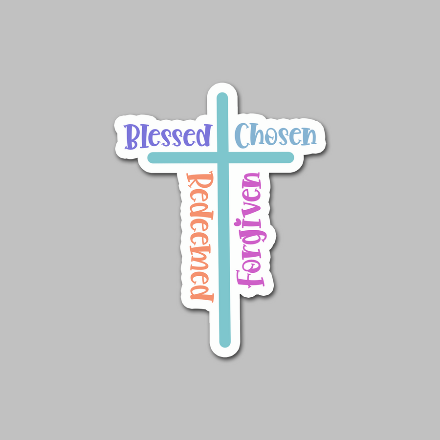 STICKER - BLESSED CHOSEN...