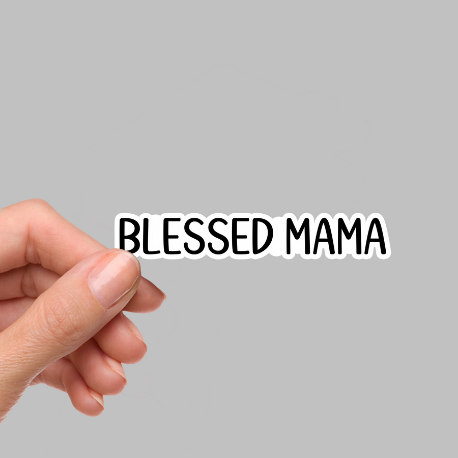 STICKER - BLESSED MAMA
