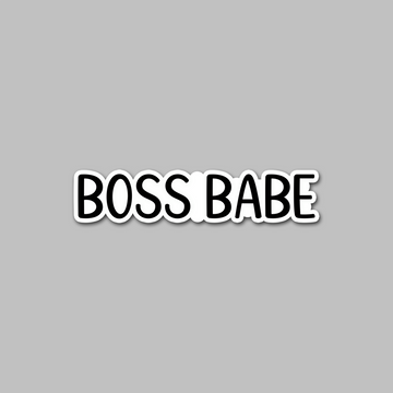 STICKER - BOSS BABE