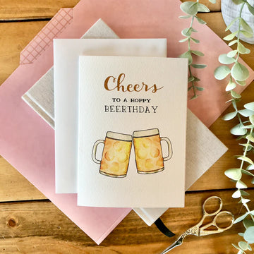 CHEERS TO A HAPPY BEERTHDAY